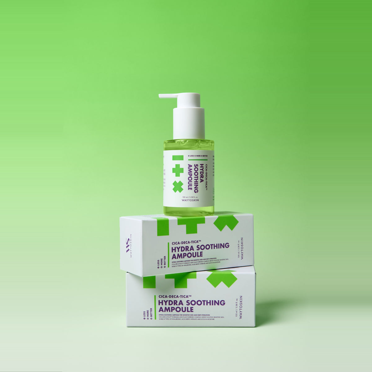 Tinh Chất Dưỡng Ẩm Waytoskin Cica-Deca-Tica™ Hydra Soothing Ampoule