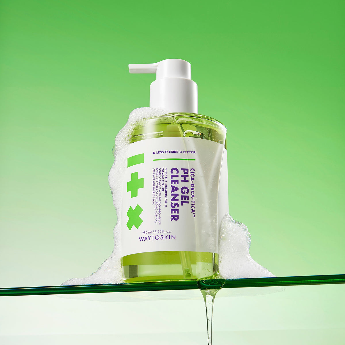 Sữa Rửa Mặt Waytoskin Cica-Deca-Tica™ pH Gel Cleanser