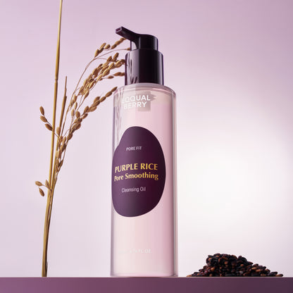 Dầu tẩy trang EQQUALBERRY Purple Rice Pore Smoothing Cleansing Oil