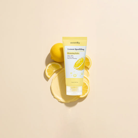 Sáp tẩy trang SECRET KEY Lemon Sparkling Cleansing Balm đa năng 3-trong-1