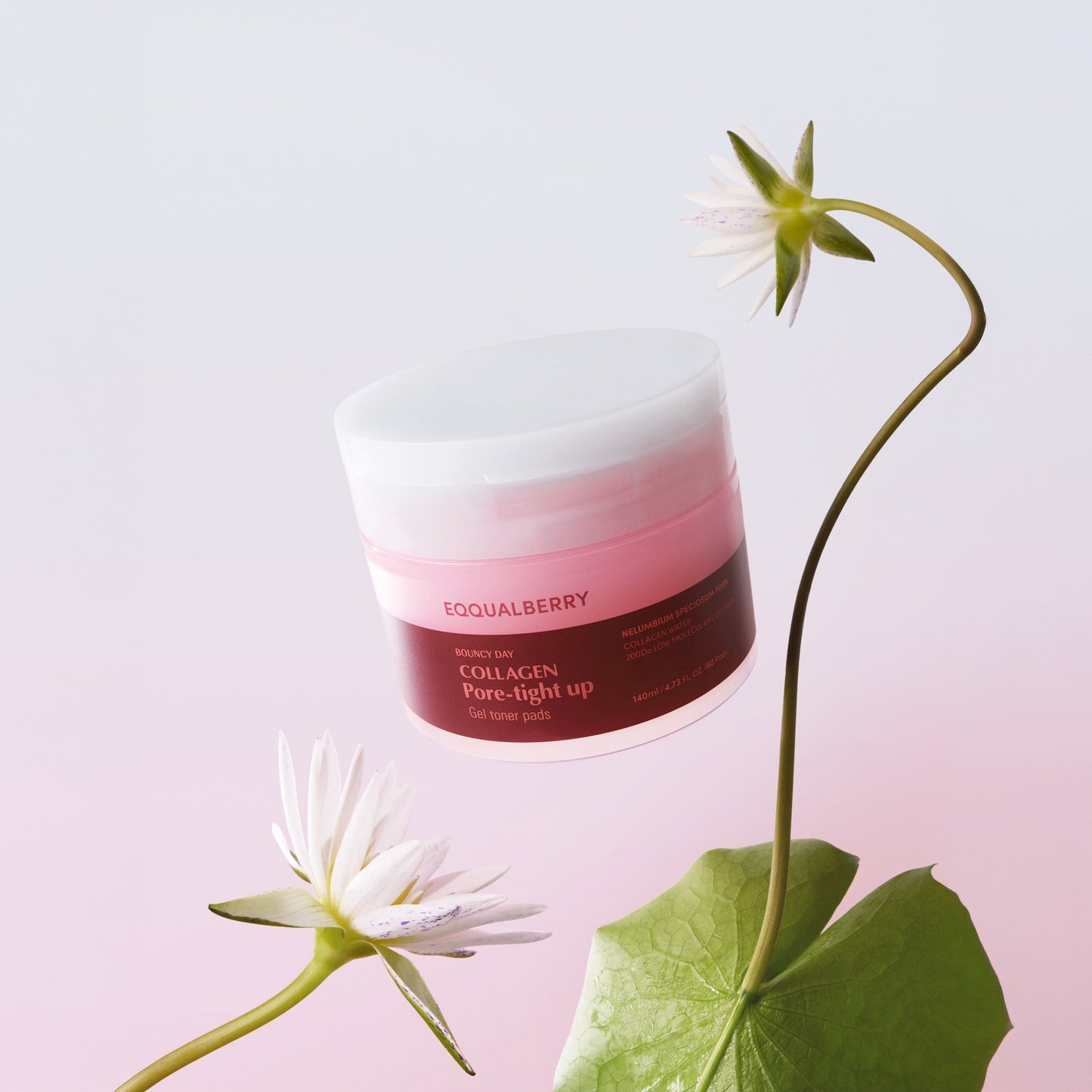 Nước hoa hồng dạng miếng EQQUALBERRY Collagen Pore Tight-up Toner Pads