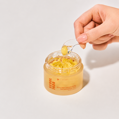 Kem dưỡng K-SECRET Seoul 1988 Capsule Cream Niacinamide 5% + Yuja