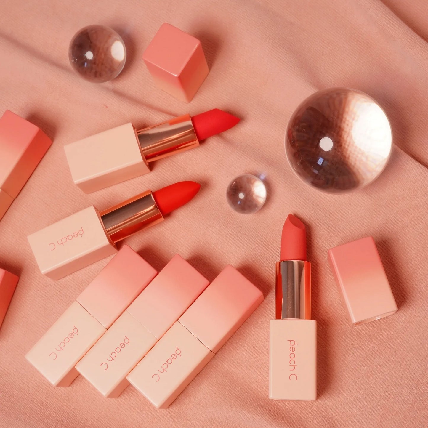 Son thỏi mịn lì PEACH C Easy Matte Lipstick
