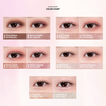 Phấn mắt PEACH C Seasonal Blending Eyeshadow Palette