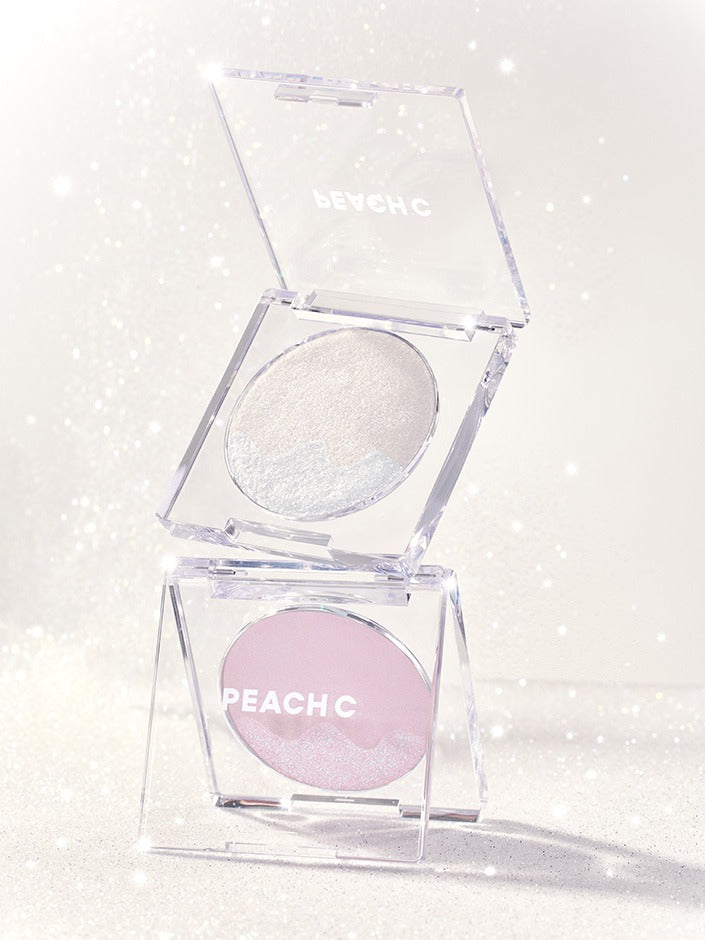 Phấn Bắt Sáng Dual Beam Highlighter Peach C 2 Đầu Ánh Nhũ Tự Nhiên, Lâu Trôi