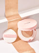 Peach C Focus On Air Velvet Cushion
