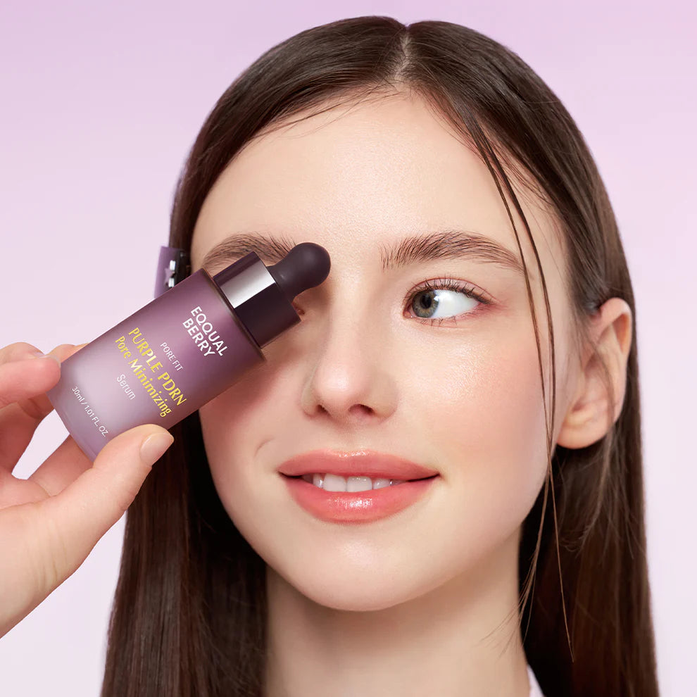 Tinh chất EQQUALBERRY Purple PDRN Pore Minimizing Serum
